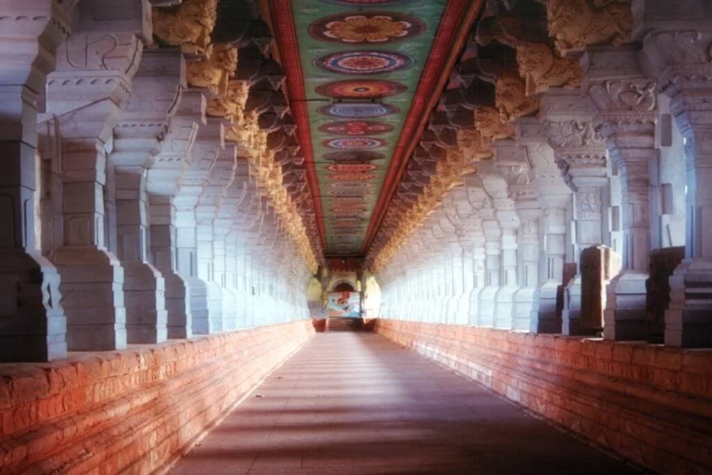 Rameshwaram tempel korridor