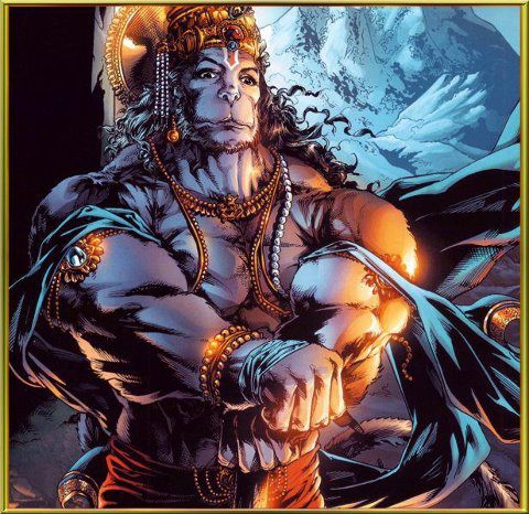 hanuman the God of Strength