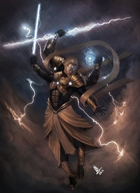 Indra, Zeus, Thor