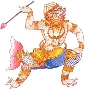 Makardhwaja, Hanuman syn soan