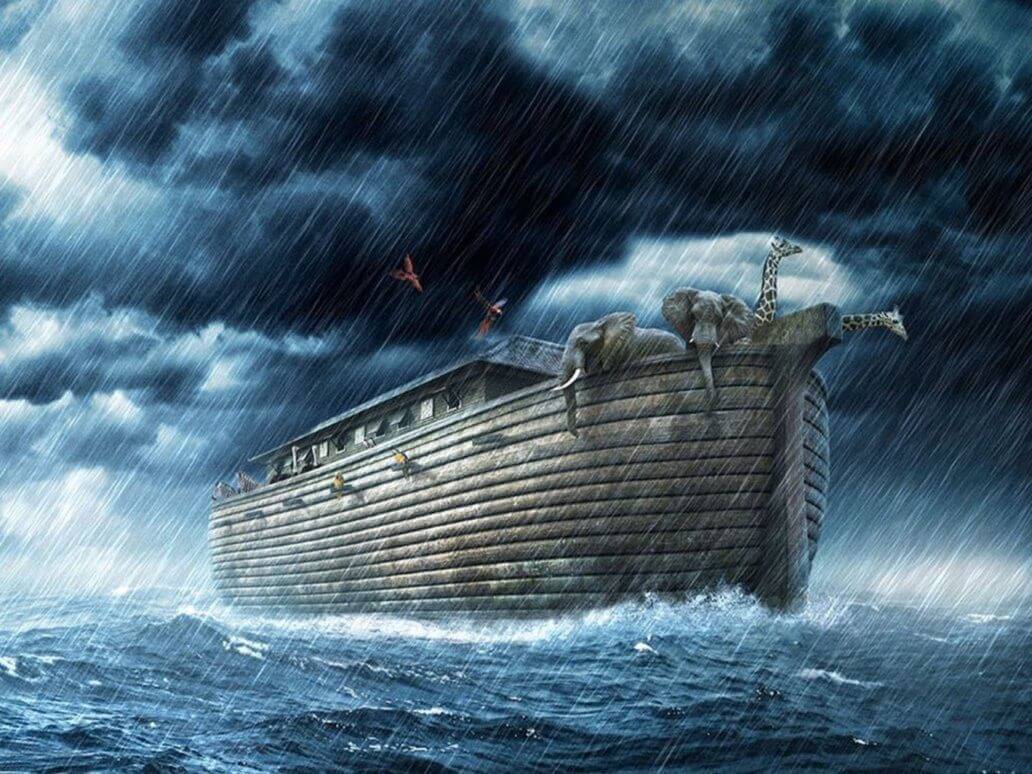 Manu, Noé et mythe du déluge