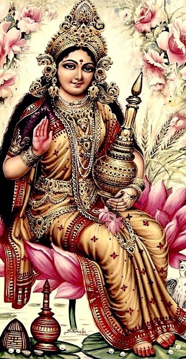 Lakshmi est la déesse hindoue de la richesse