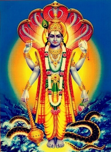Vishnu shows perfect blend of Prakriti and Purusha