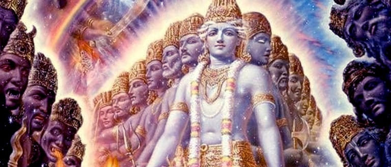 vishnu - vishwaroop - hindufaqs.com - ¿Hay realmente 330 millones de dioses en el hinduismo?