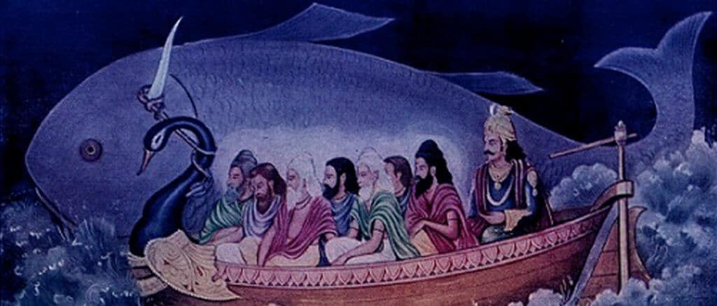 Dashavatara Les 10 incarnations de Vishnu - Partie I - Matsya Avatar - hindufaqs.com