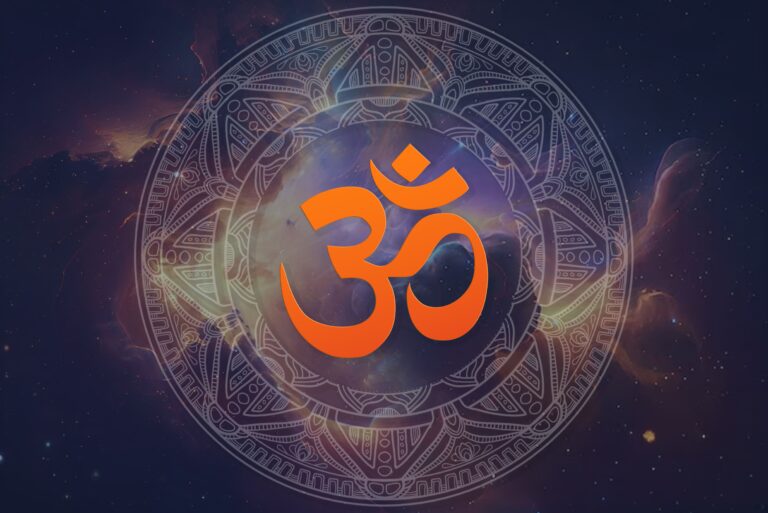 Hindoeïsme-symbolen - 101 symbolen gebruikt in het hindoeïsme - Aum Desktop wallpaper - Full HD - Hindufaqs