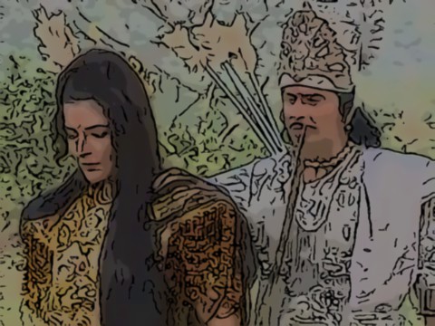 Arjuna and chitrangada